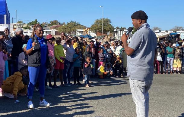 Kaisames FM pop-up broadcast community engagement