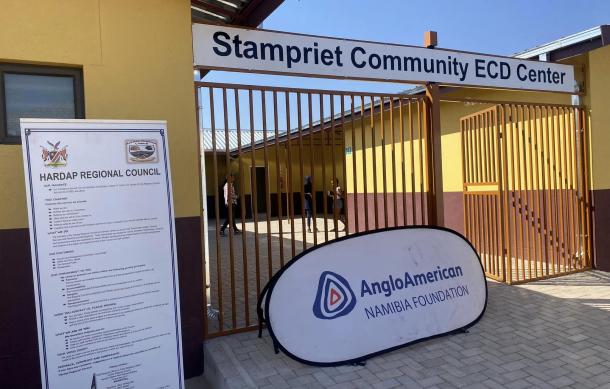 Stampriet children receive a new ECD centre