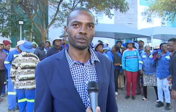 CoW’s  Solid Waste Management contract workers down tools