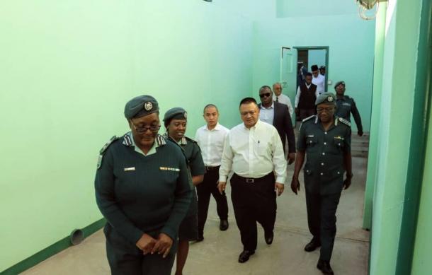 Malaysian King visits Female Correctional Facility