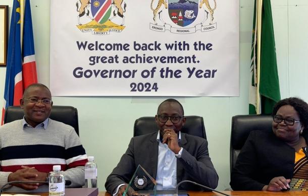 Erongo, Otjozondjupa governors receive Africa Awards 