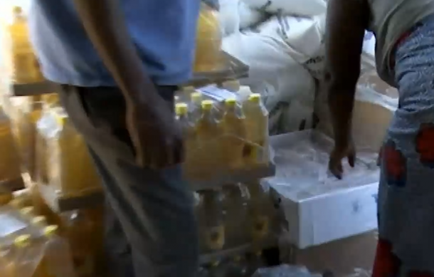 Kaguni villagers receive drought relief aid