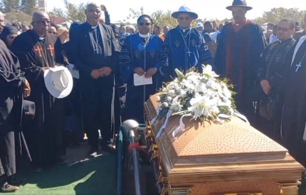 Reverend Gert Johannes Kooper buried in Mariental