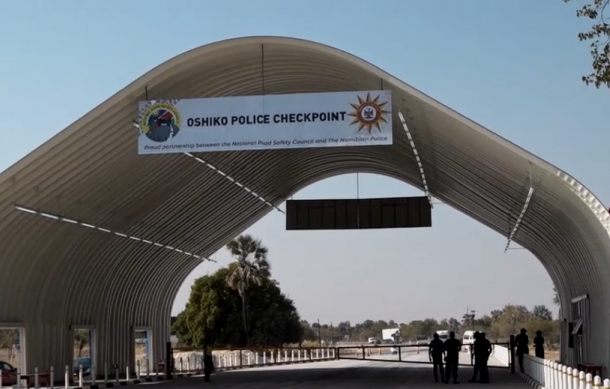 Oshiko police roadblock gets shelter