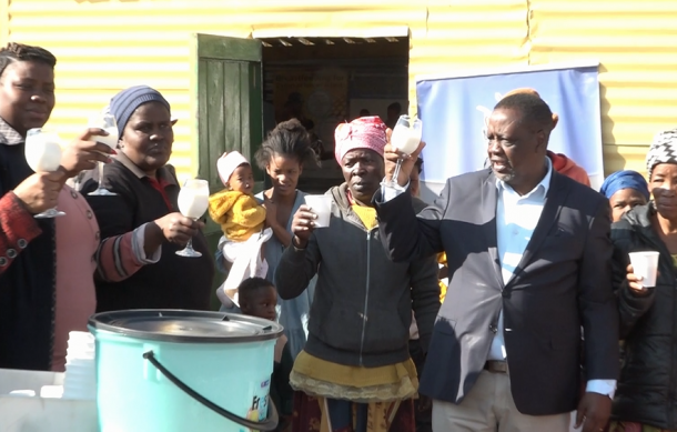 Omaheke farmers supply milk to Gobabis soup kitchen
