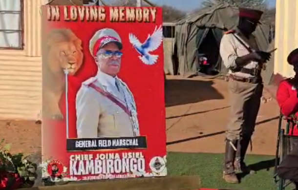 Usiel Kambirongo buried