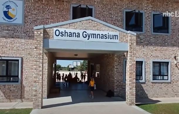 Oshana Gymnasium Sports facilities near completion