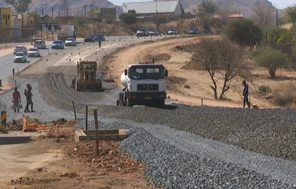 Major road project begins on Eneas Peter Nanyemba Street in Windhoek