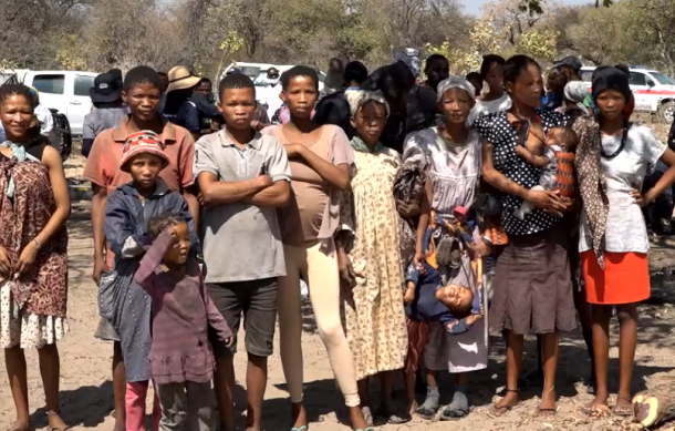 San people at Olukula living in deplorable conditions