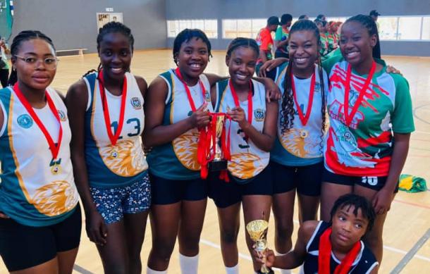 Afrocat sports club dominates  own spike for girls tournament