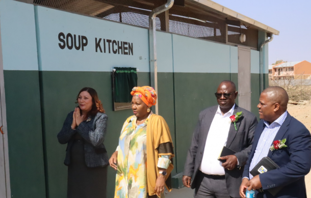 Namibia Primary School receives new dining hall