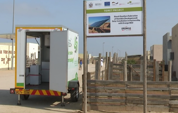 32 households in Swakopmund receive solar home systems