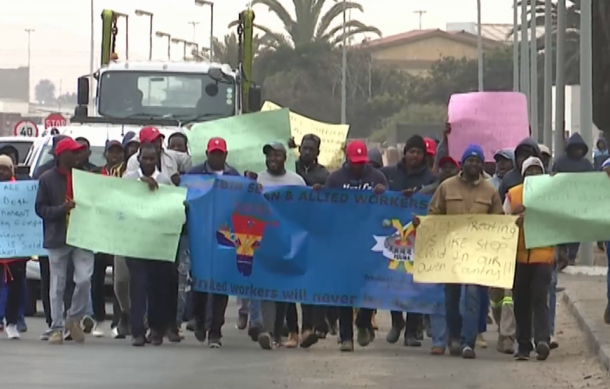 Former ArcticNam, Namsov fishermen protest unprofessional treatment
