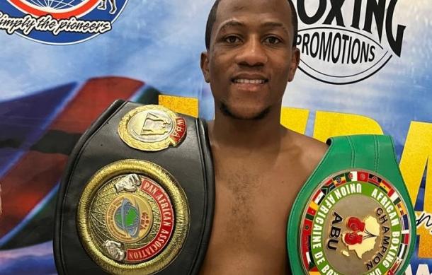 Nangolo claims WBA Pan African title