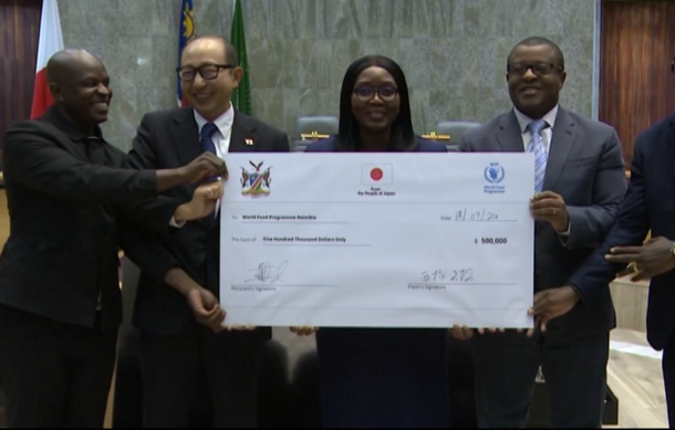 Japan supports drought relief efforts