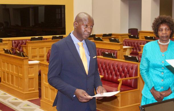 APP’s Linus Muchila sworn in as National Assembly MP
