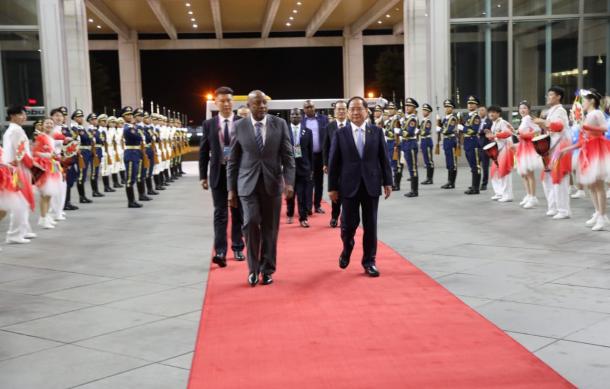 President Mbumba arrived in Beijing