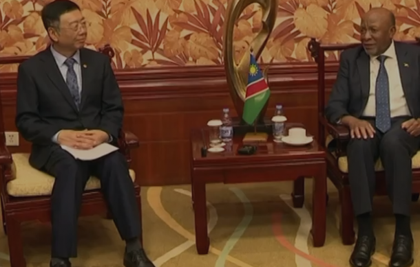 President Mbumba meets Chinese delegation ahead of Namibia-China Business Forum