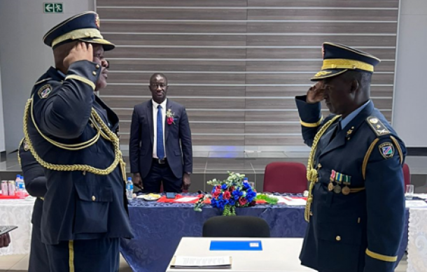 Commissioner Philip Hidengwa takes over Otjozondjupa