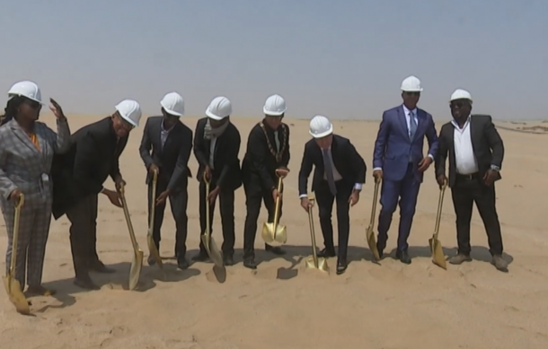 Groundbreaking for LPG storage facility at farm 39