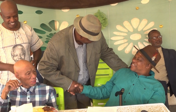 Alfred ||Khamuxab installed Gaob of Hai||om San