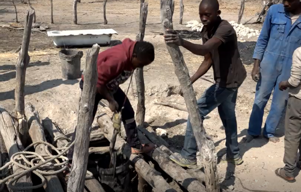 Oikokola villagers still rely on salty, unpurified well water