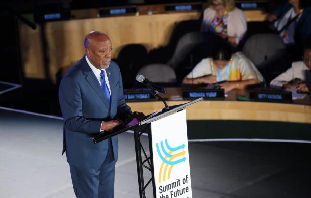 President Mbumba calls for peace and sustainable development at Future Summit