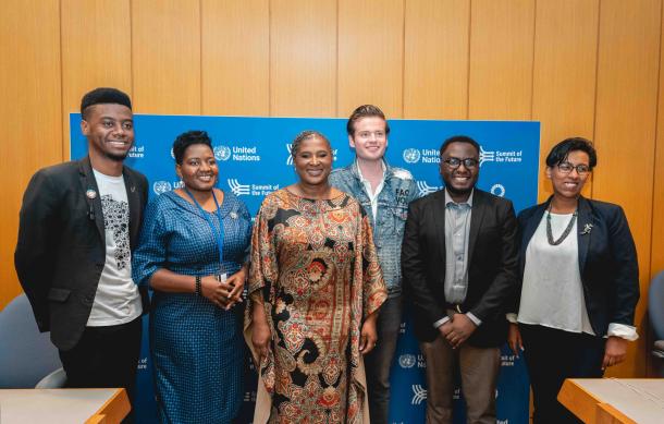 Monica Geingos advocates for partnerships to enhance youth sexual and reproductive health programs