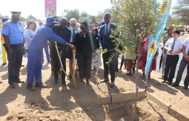 Windhoek Mayor urges residents to stop stealing newly planted trees
