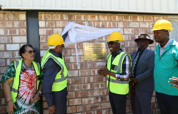 President Mbumba inaugurates Daures Green Hydrogen Agriculture Facility
