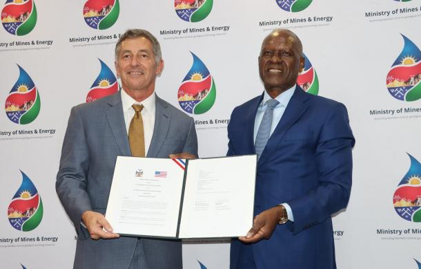 U.S. and Namibia sign MoU on renewable energy development