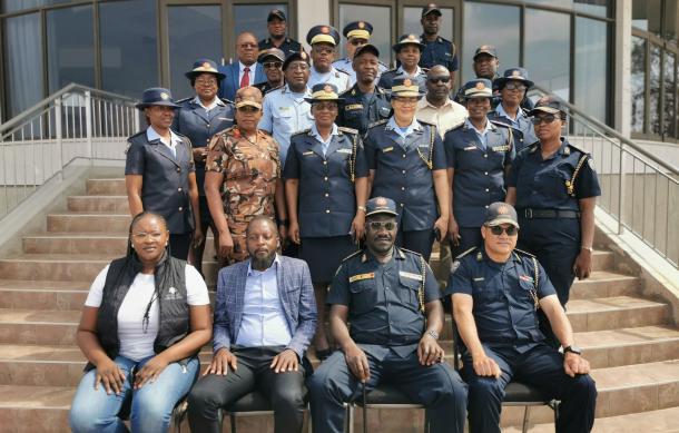 Senior police officers receive training in public speaking