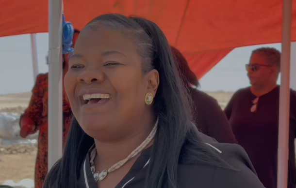 Government breaks ground on 38 new homes for shack dwellers