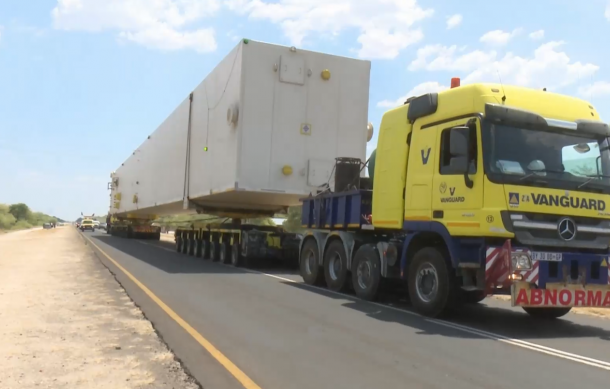 Abnormal oxygen truck arrives in Katima Mulilo