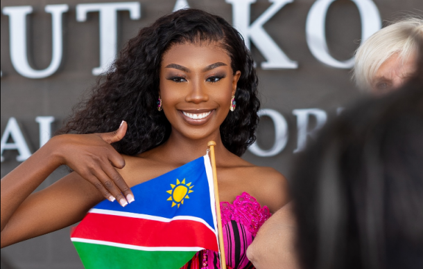 Prisca Anyolo departs for Miss Universe pageant