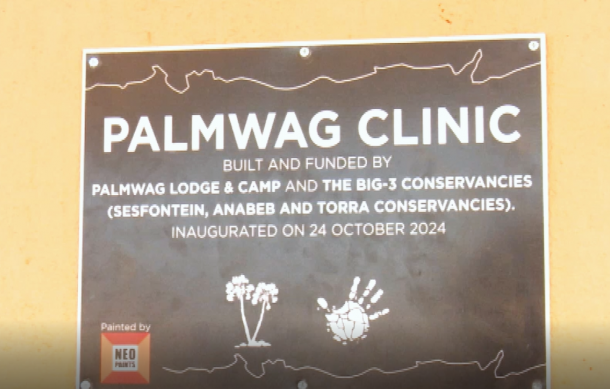 Residents of Palmwag settlement celebrate opening of a clinic