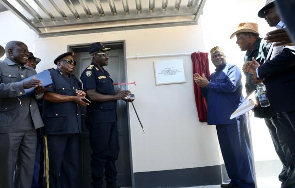 Elundu community now has a police station
