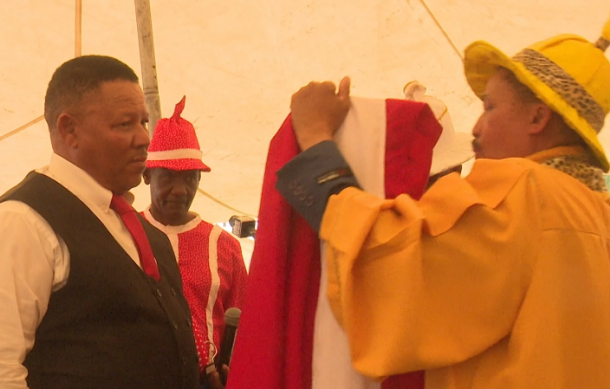 Charles |Uirab new Gaob of Swartbooi Traditional Authority
