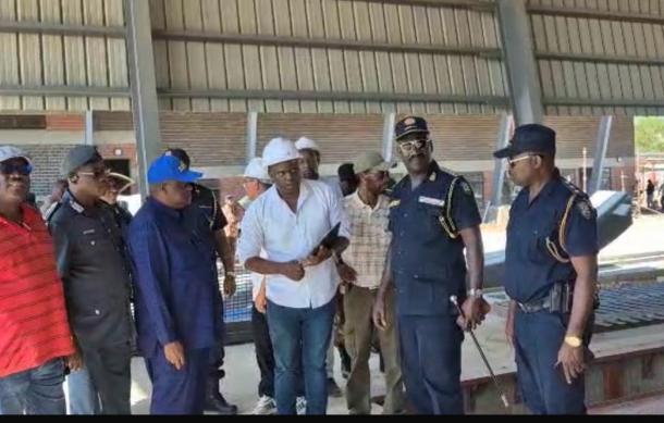 Minister Kawana urges swift completion of Kunene Police HQ in Opuwo