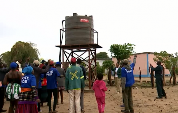 PDM donates water infrastructure to Rupara village