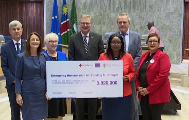EU donates N$3.8 million for drought relief to aid 140,000 Namibians