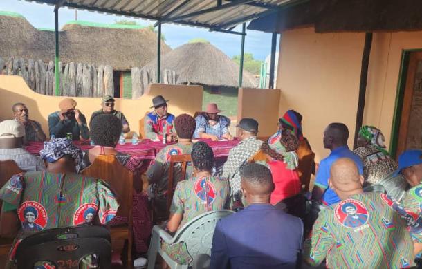 Celebrations held at Ndaitwah residence for president-elect