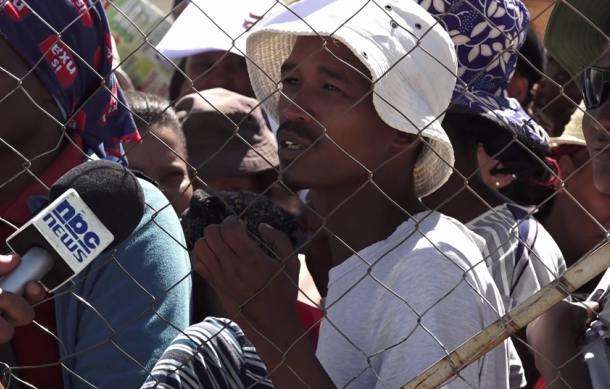 Keetmanshoop residents brave heat for conditional Basic Income Grant registration