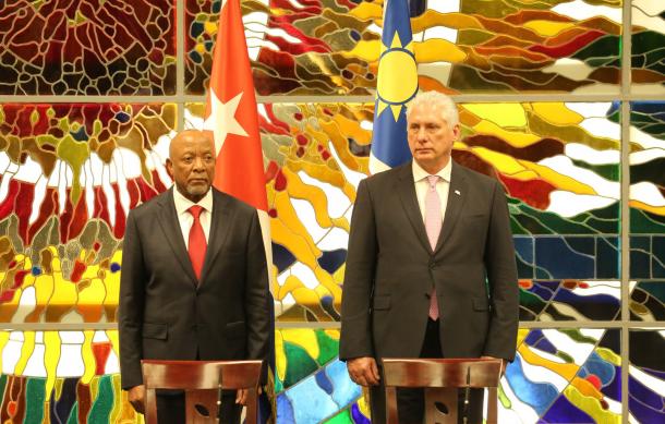 President Mbumba reaffirms Namibia-Cuba ties