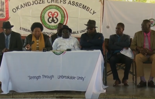 Okandjoze Chief Assembly to boycott genocide joint declaration roadshow