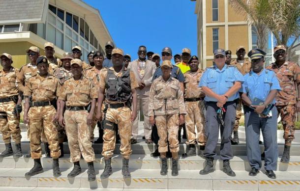 Police at Swakopmund ready to maintain law and order