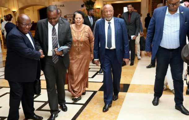 President Mbumba arrives in Doha for 22nd Doha Forum 