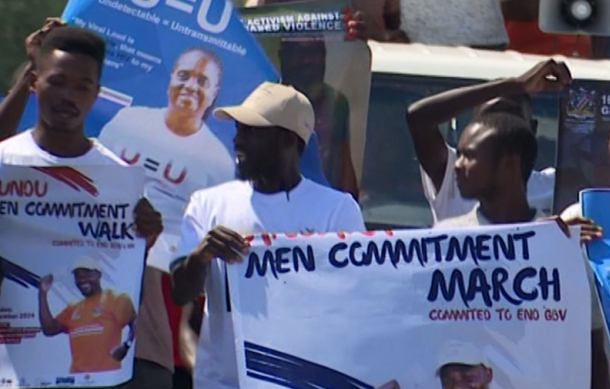 Rundu men march for GBV awareness