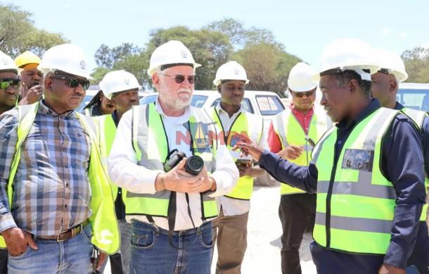 Minister Calle Schlettwein expresses concerns over delays at Rundu Water Treatment Plant