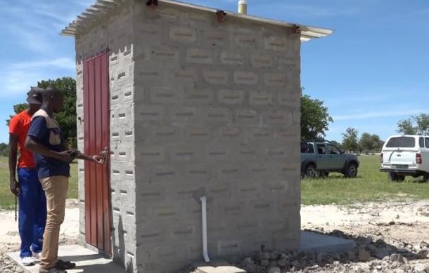 Etayi constituency delivers 10 pit latrines to underprivileged communities